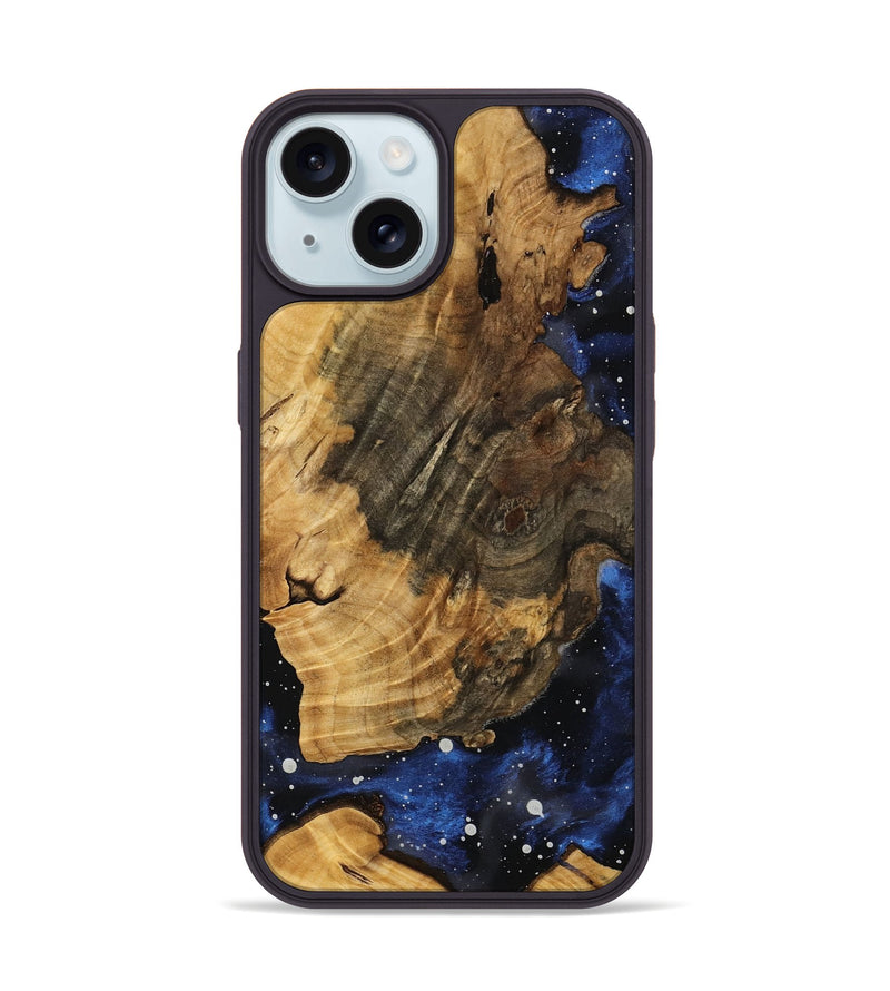 iPhone 15 Wood Phone Case - Rodger (Cosmos, 749681)