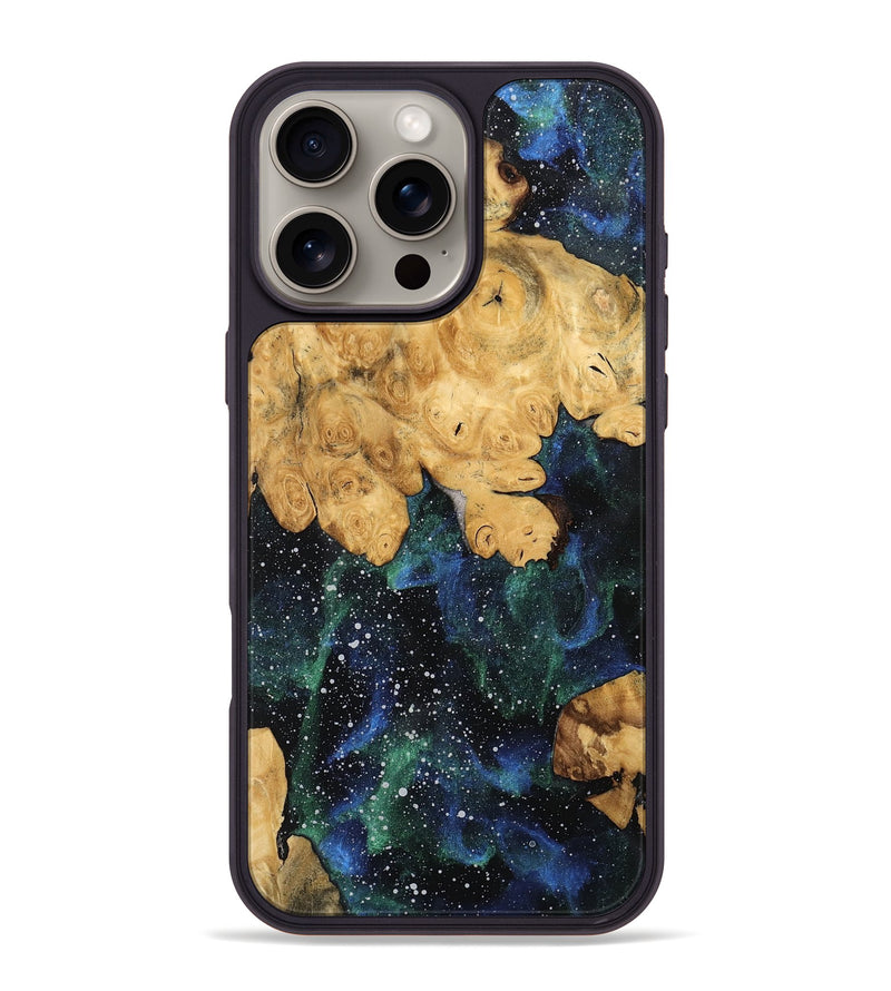iPhone 16 Pro Max Wood Phone Case - Unique (Cosmos, 749724)