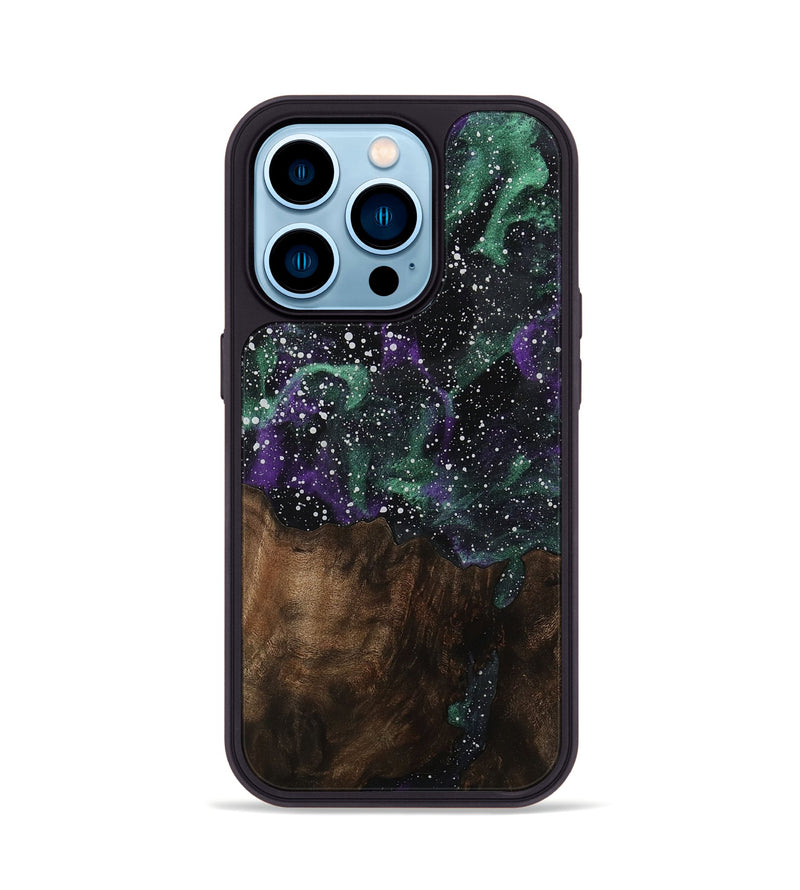 iPhone 14 Pro Wood Phone Case - Ana (Cosmos, 749734)
