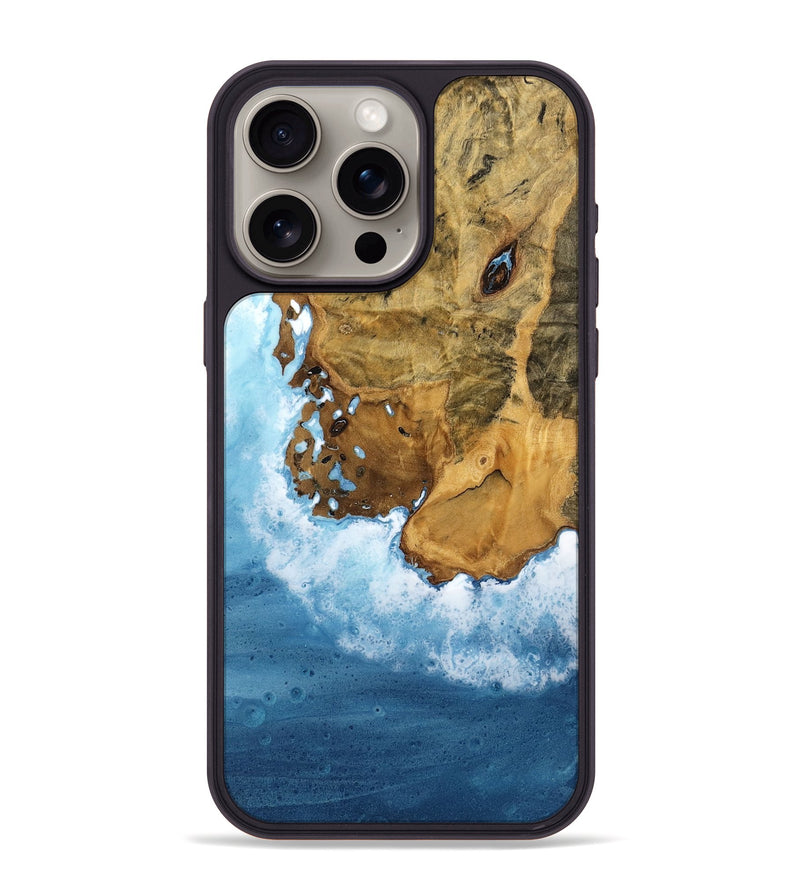 iPhone 15 Pro Max Wood Phone Case - Laura (Coastal, 749784)