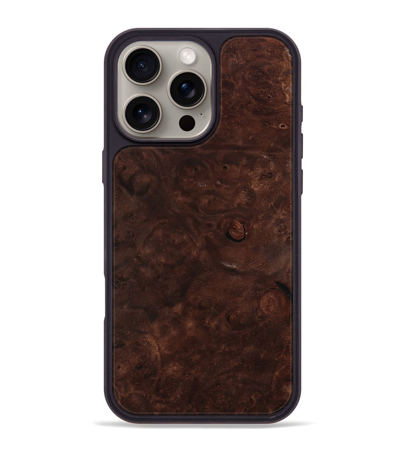 iPhone 16 Pro Max Wood Phone Case - Jair (Wood Burl, 749817)