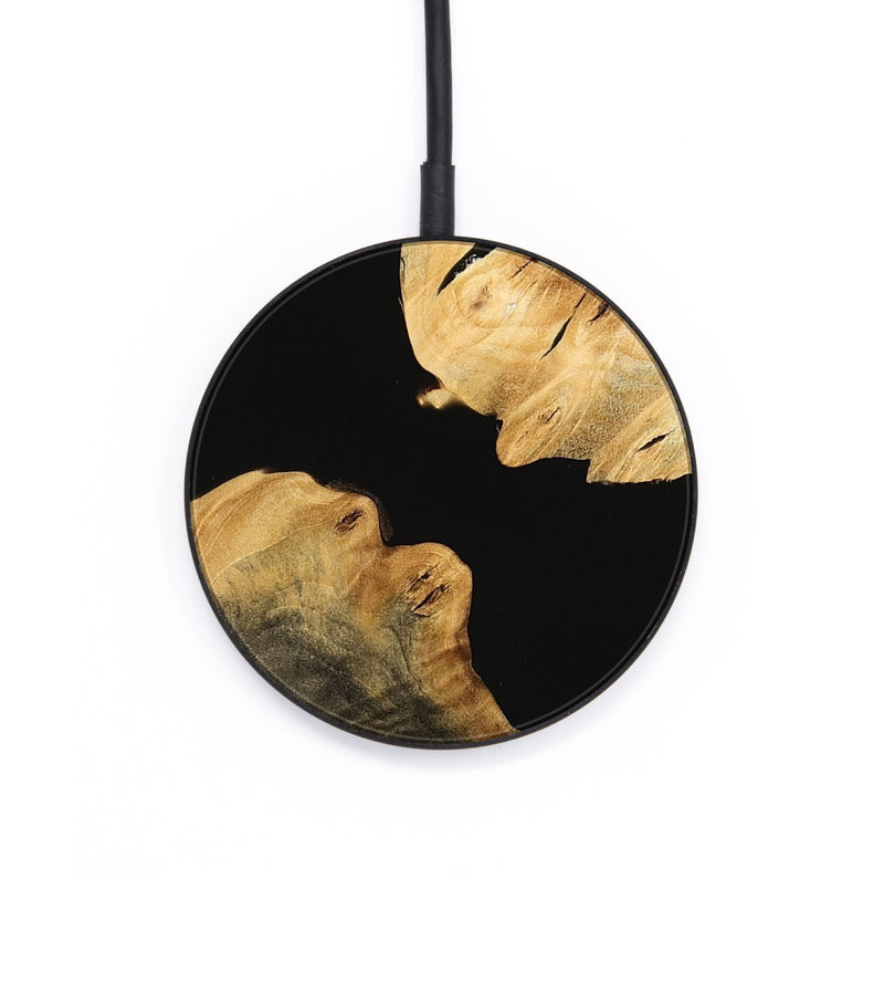 Circle Wood Wireless Charger - Elowyn (Wood Burl, 749894)