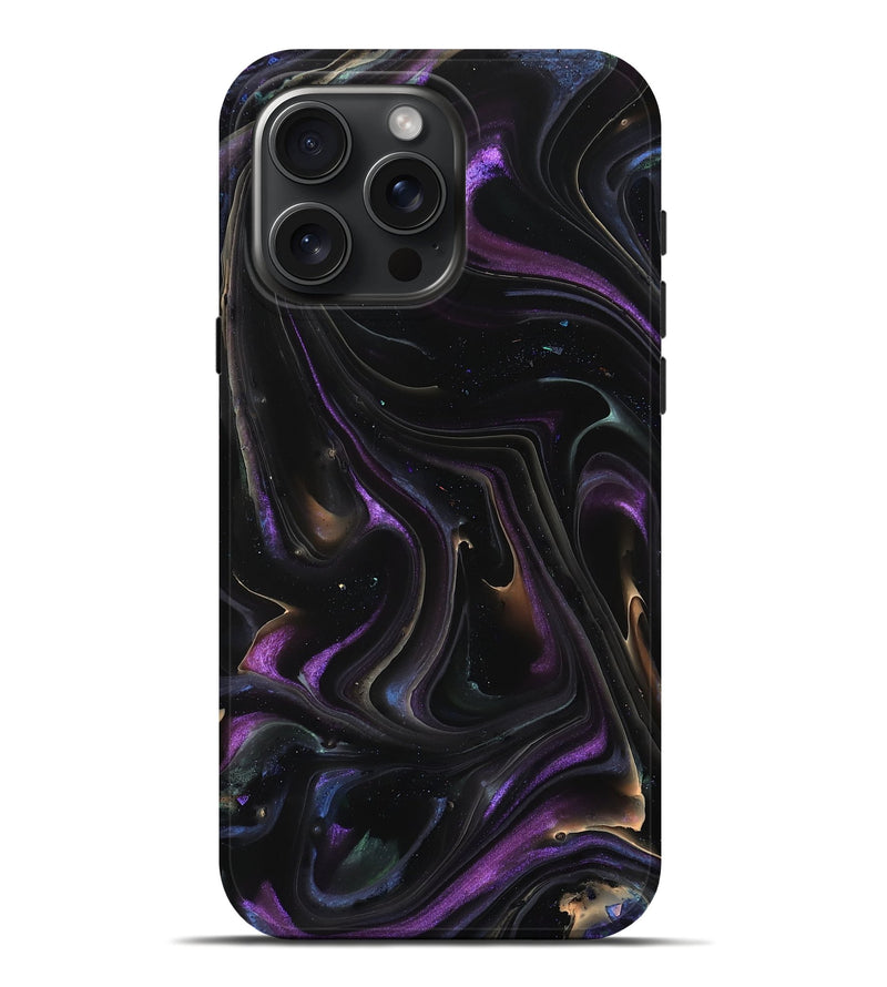 iPhone 16 Pro Max ResinArt Live Edge Phone Case - Matheo (Purple, 749923)
