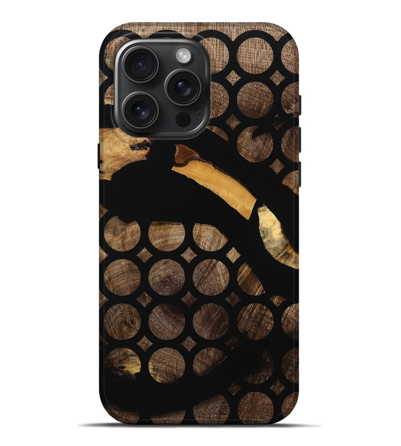 iPhone 16 Pro Max Wood Live Edge Phone Case - Mckenna (Pattern, 749927)