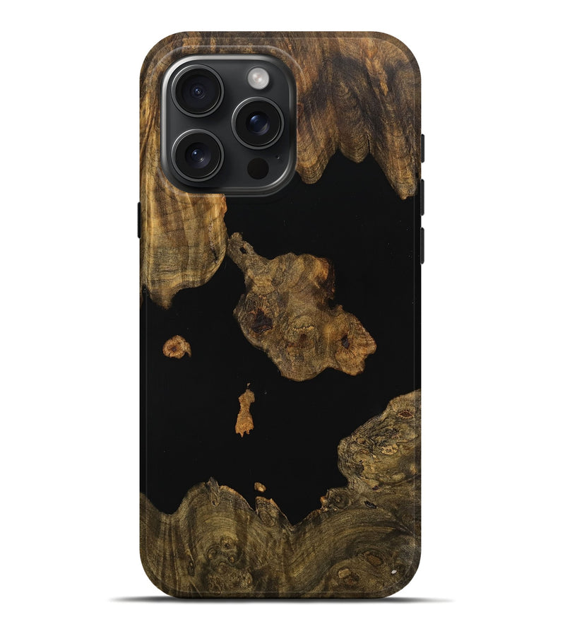 iPhone 16 Pro Max Wood Live Edge Phone Case - Judah (Wood Burl, 749934)
