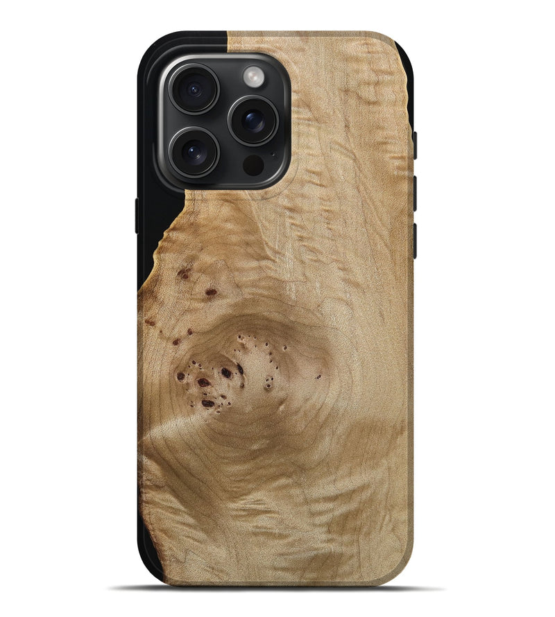 iPhone 16 Pro Max Wood Live Edge Phone Case - Hobson (Wood Burl, 749937)
