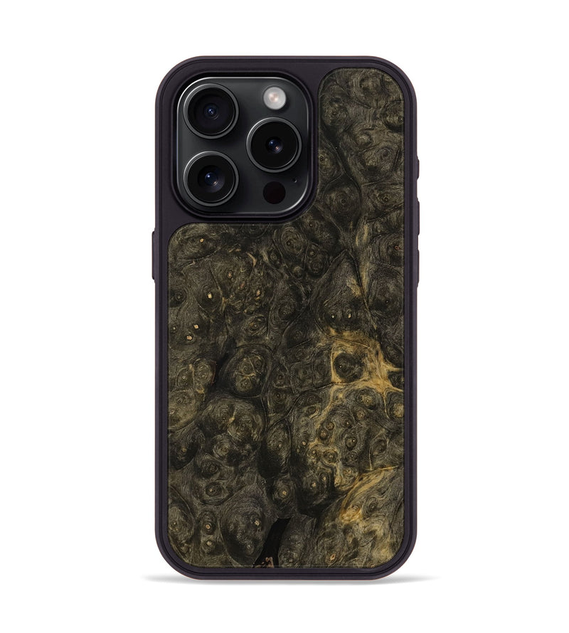 iPhone 15 Pro Wood Phone Case - Devan (Wood Burl, 749948)