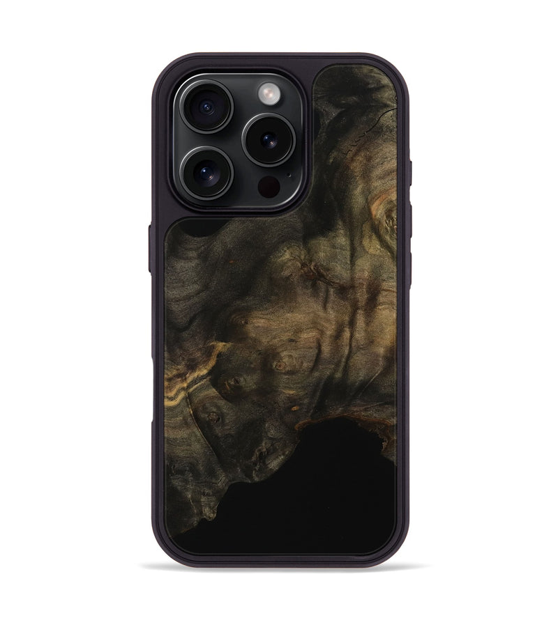 iPhone 16 Pro Wood Phone Case - Claudia (Wood Burl, 749954)