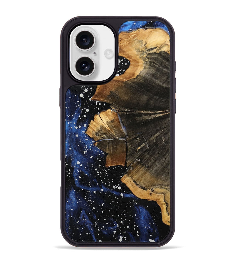 iPhone 16 Plus Wood Phone Case - Kiera (Cosmos, 750004)