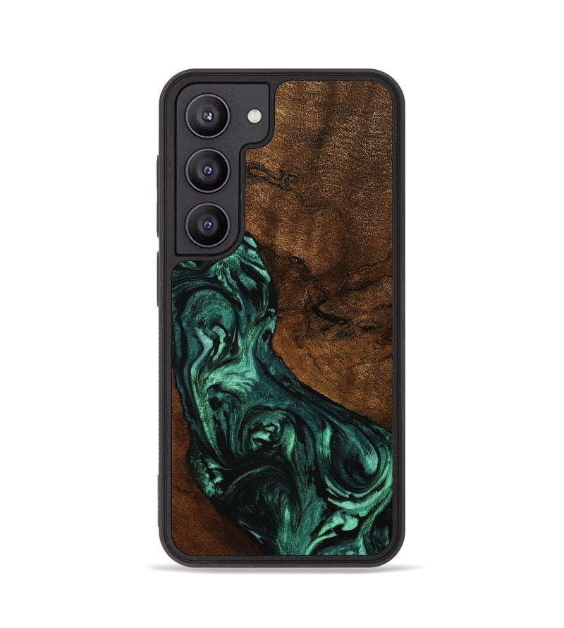 Galaxy S23 Wood Phone Case - Essie (Green, 750024)