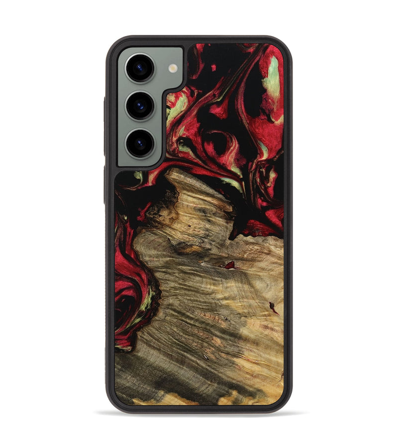 Galaxy S23 Plus Wood Phone Case - Vada (Red, 750057)