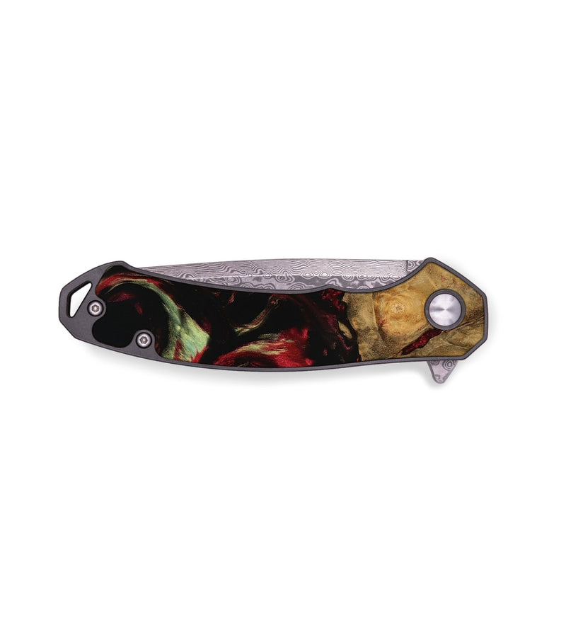 EDC Wood Pocket Knife - Kaiser (Red, 750066)
