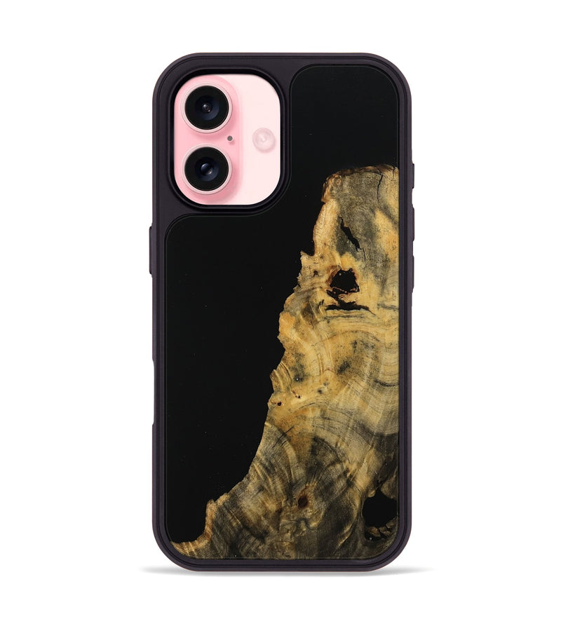 iPhone 16 Wood Phone Case - Gary (Wood Burl, 750142)