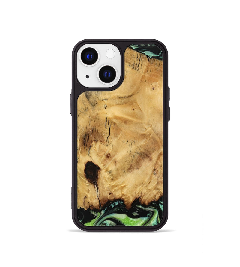 iPhone 13 mini Wood Phone Case - Jorden (Green, 750172)