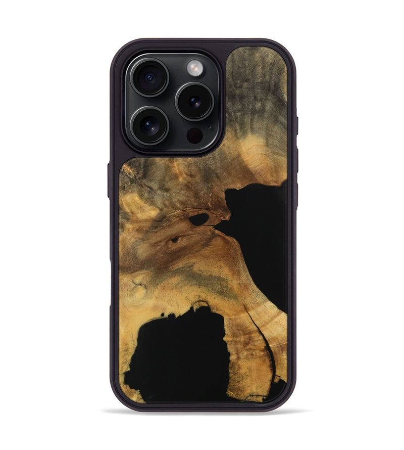 iPhone 16 Pro Wood Phone Case - Anakin (Wood Burl, 750191)