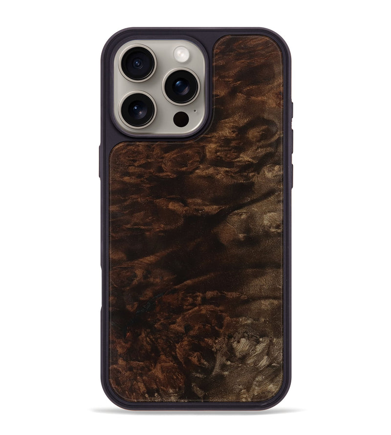 iPhone 16 Pro Max Wood Phone Case - Max (Wood Burl, 750204)