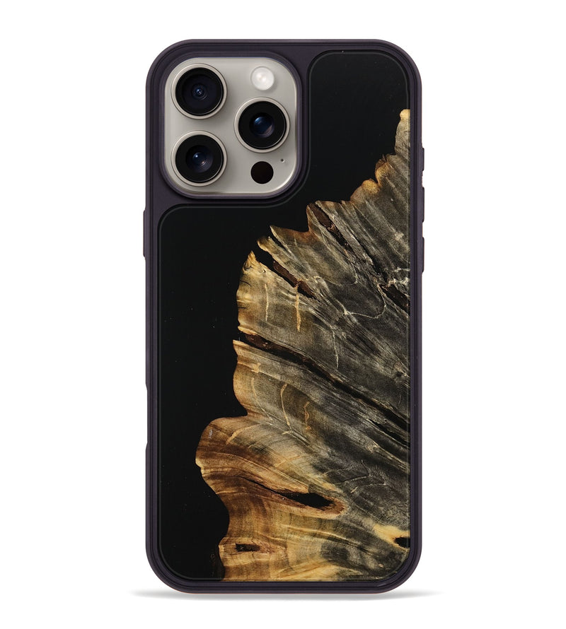iPhone 16 Pro Max Wood Phone Case - Addyson (Wood Burl, 750226)