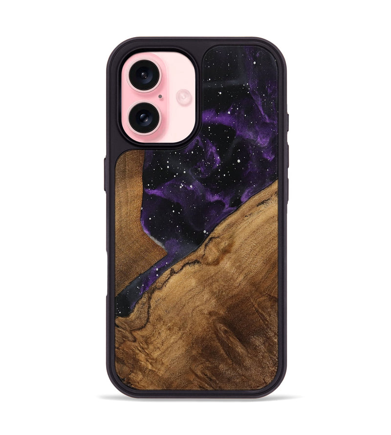 iPhone 16 Wood Phone Case - Mikayla (Cosmos, 750236)