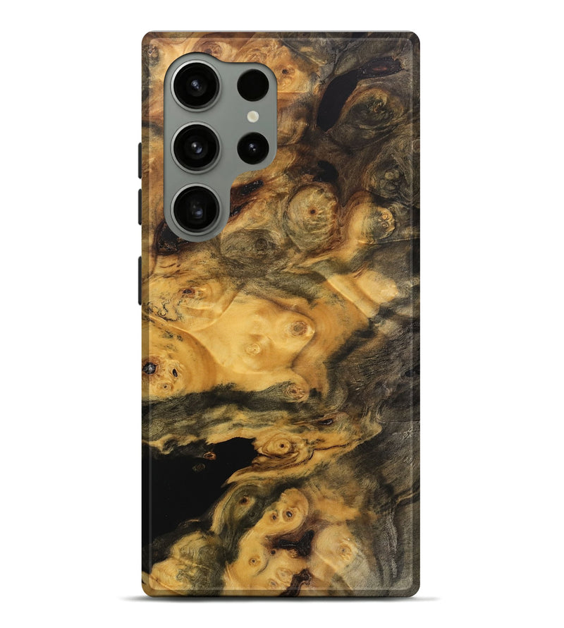 Galaxy S24 Ultra Wood Live Edge Phone Case - Cain (Wood Burl, 750307)