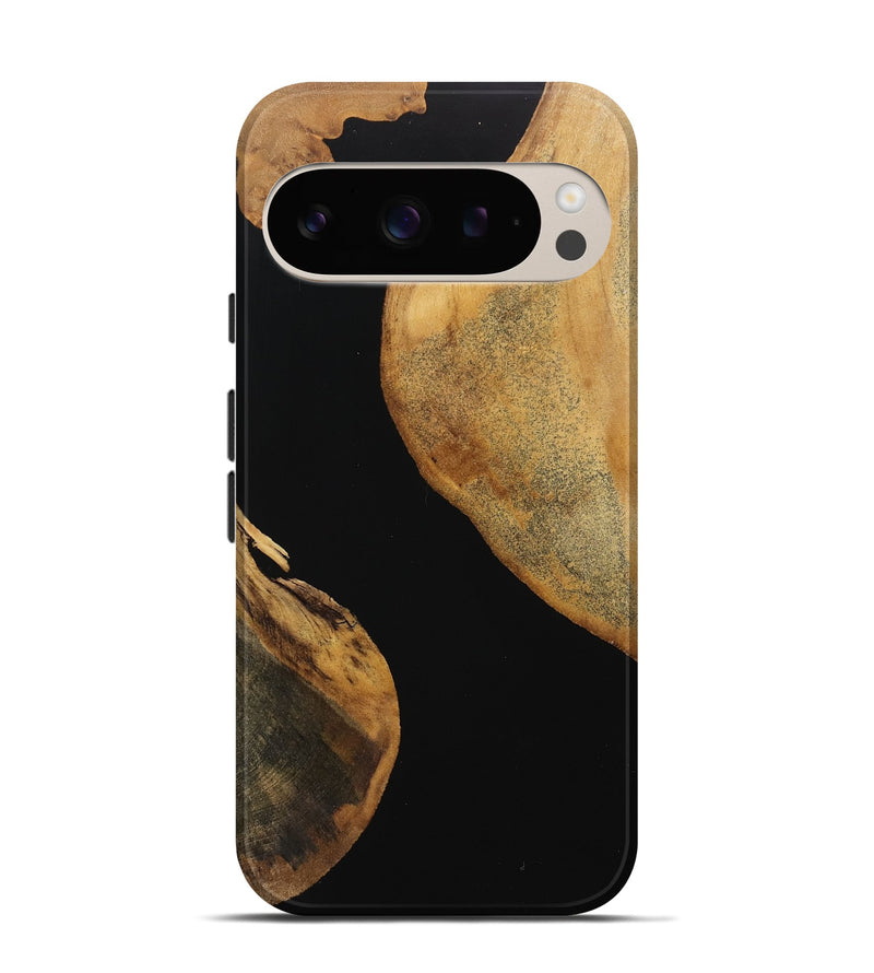 Pixel 9 Pro Wood Live Edge Phone Case - Besse (Wood Burl, 750318)