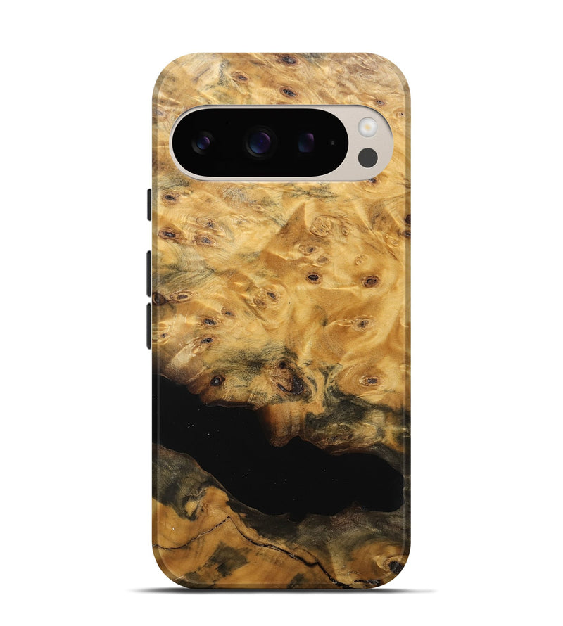 Pixel 9 Pro Wood Live Edge Phone Case - Brenden (Wood Burl, 750344)