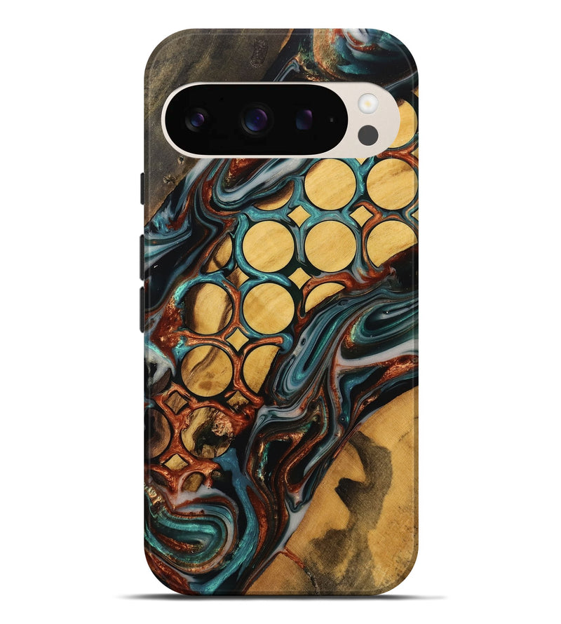 Pixel 9 Pro XL Wood Live Edge Phone Case - Denny (Pattern, 750363)