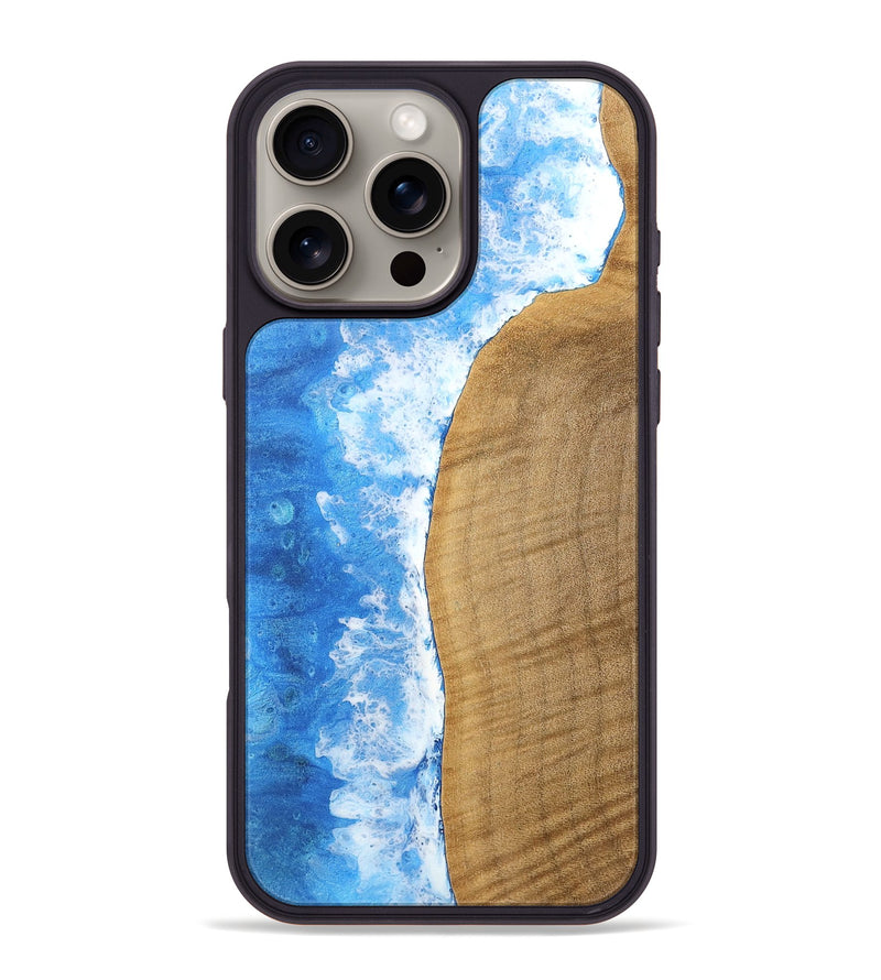 iPhone 16 Pro Max Wood Phone Case - Onyx (Coastal, 750409)