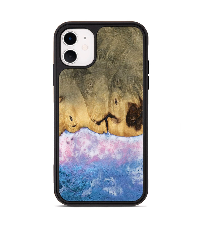 iPhone 11 Wood Phone Case - Birdie (Coastal, 750454)
