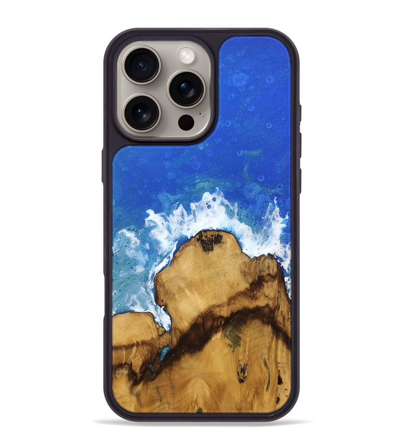 iPhone 16 Pro Max Wood Phone Case - Alfreda (Coastal, 750456)