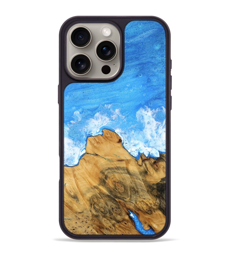 iPhone 16 Pro Max Wood Phone Case - Chanda (Coastal, 750459)
