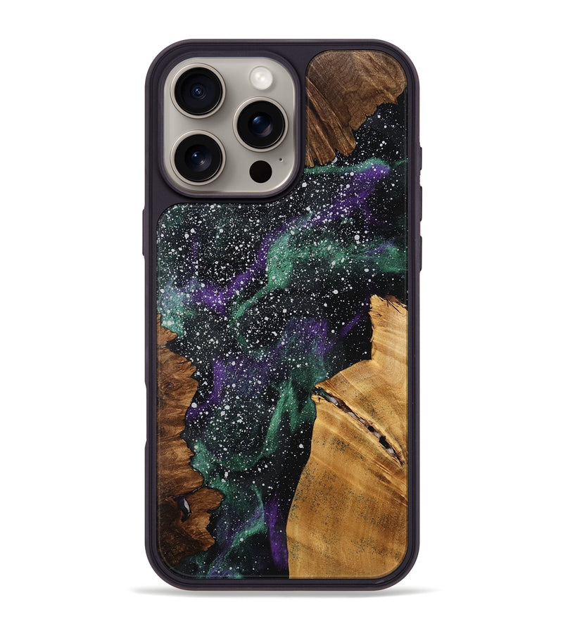 iPhone 16 Pro Max Wood Phone Case - Clinton (Cosmos, 750548)