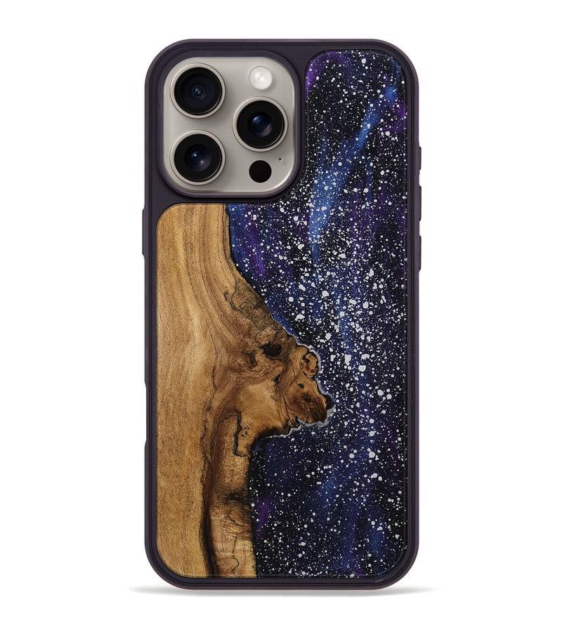 iPhone 16 Pro Max Wood Phone Case - Finn (Cosmos, 750560)
