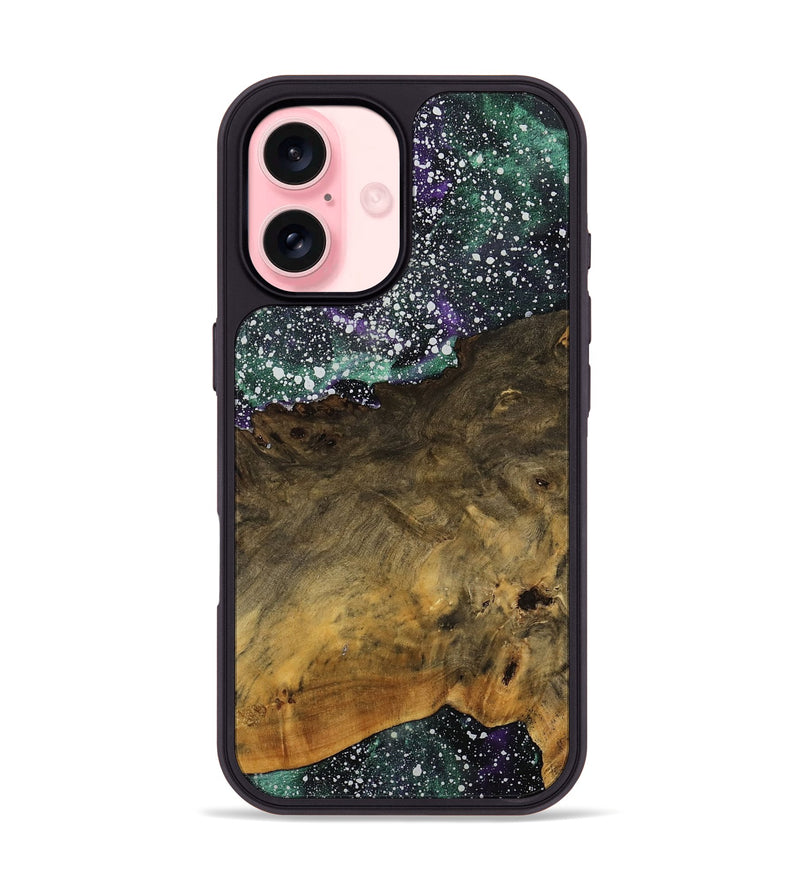 iPhone 16 Wood Phone Case - Darby (Cosmos, 750600)