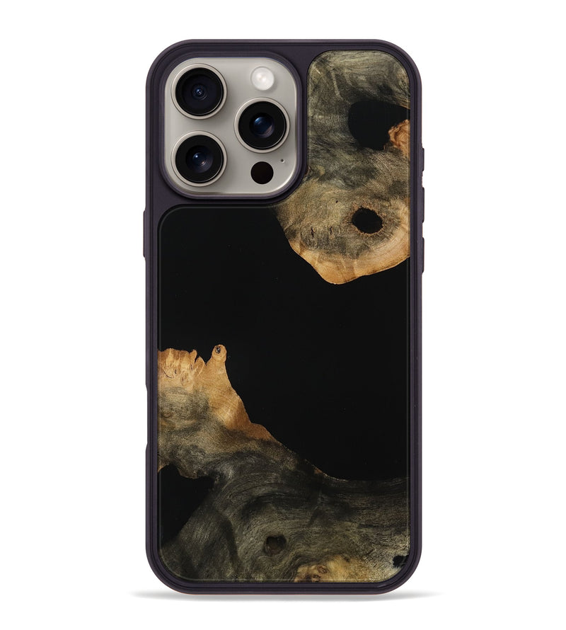 iPhone 16 Pro Max Wood Phone Case - Cordell (Wood Burl, 750629)