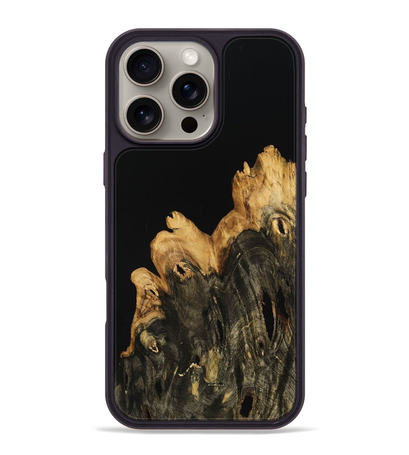 iPhone 16 Pro Max Wood Phone Case - Monique (Wood Burl, 750645)