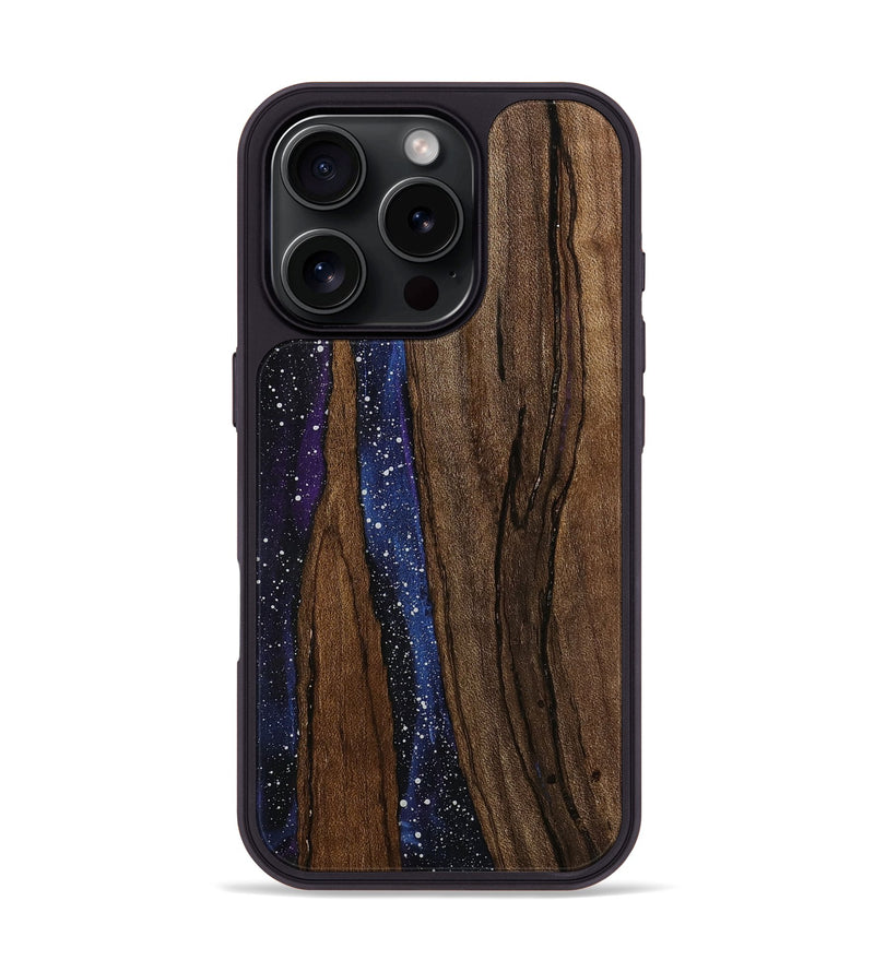 iPhone 16 Pro Wood Phone Case - Kathie (Cosmos, 750648)