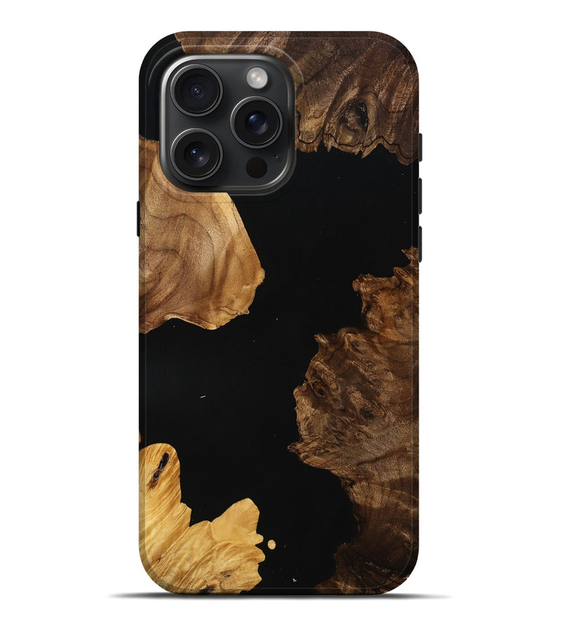 iPhone 16 Pro Max Wood Live Edge Phone Case - Jorja (Wood Burl, 750726)
