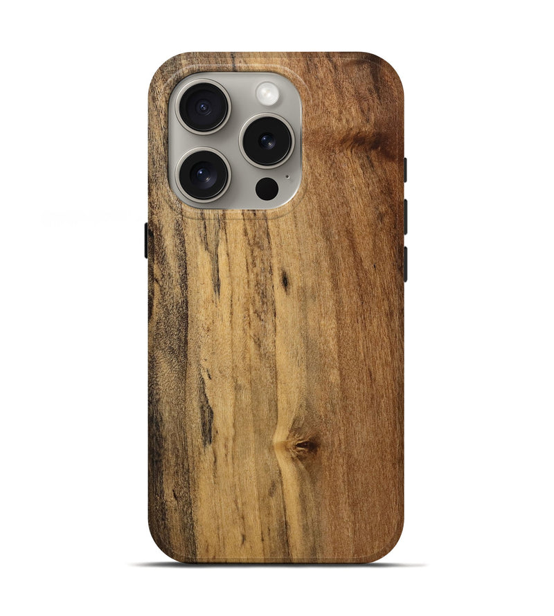 iPhone 16 Pro Wood Live Edge Phone Case - Jena (Wood Burl, 750735)
