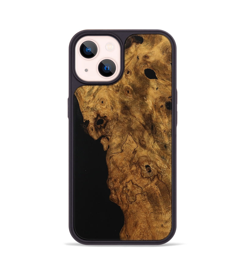 iPhone 14 Wood Phone Case - Kyleigh (Wood Burl, 750743)