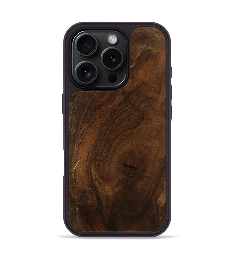 iPhone 16 Pro Wood Phone Case - Finnley (Wood Burl, 750776)