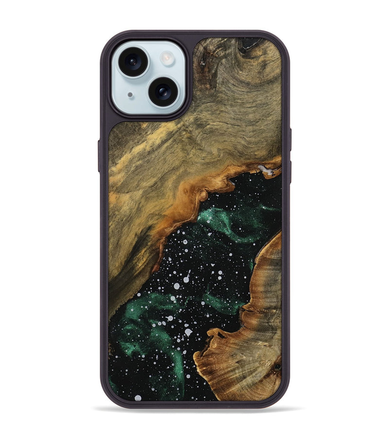 iPhone 15 Plus Wood Phone Case - Rilla (Cosmos, 750835)