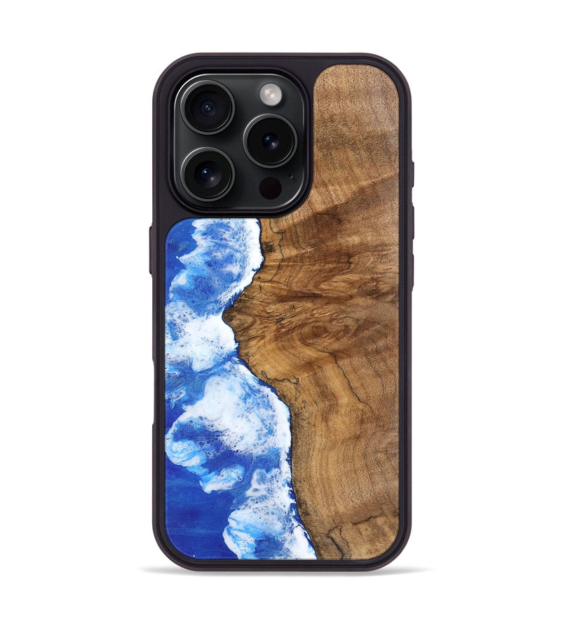 iPhone 16 Pro Wood Phone Case - Rickey (Coastal, 750895)