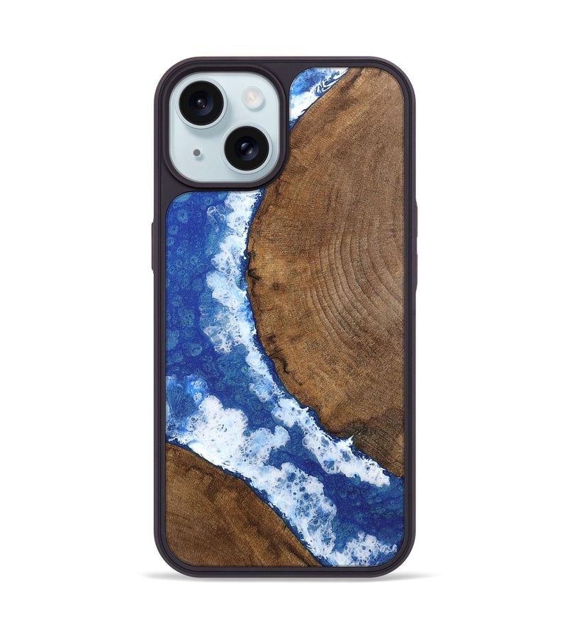 iPhone 15 Wood Phone Case - Margie (Coastal, 750908)