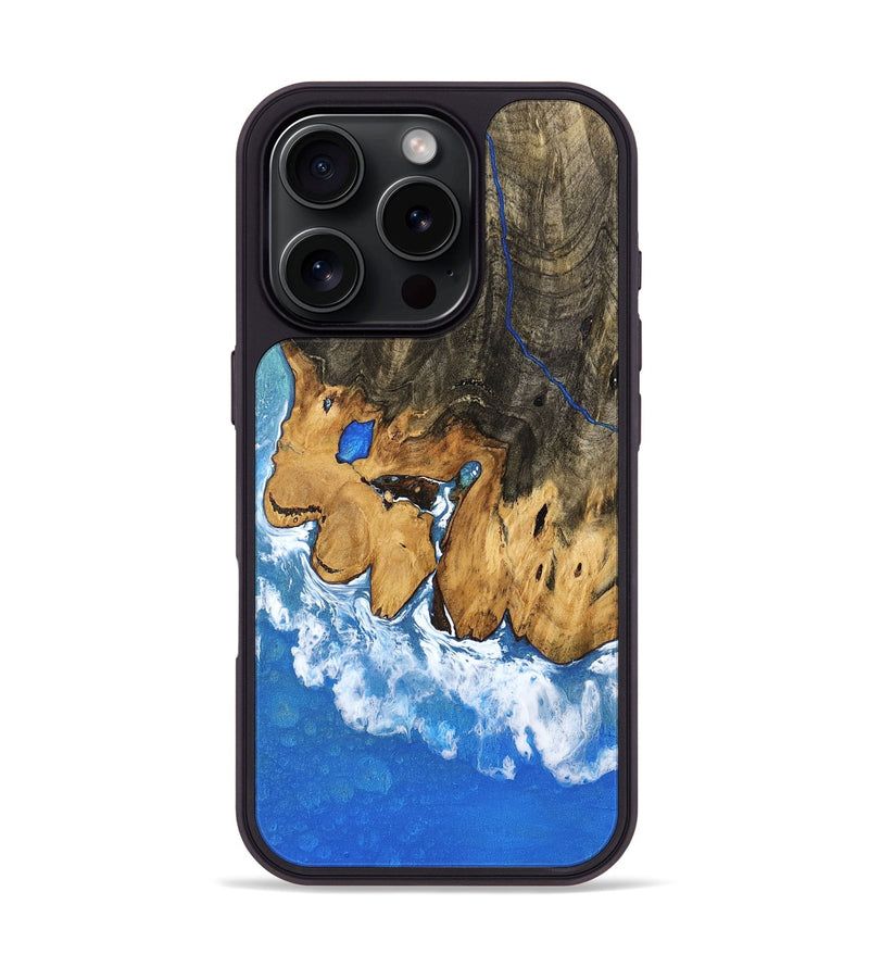 iPhone 16 Pro Wood Phone Case - Nannie (Coastal, 750957)