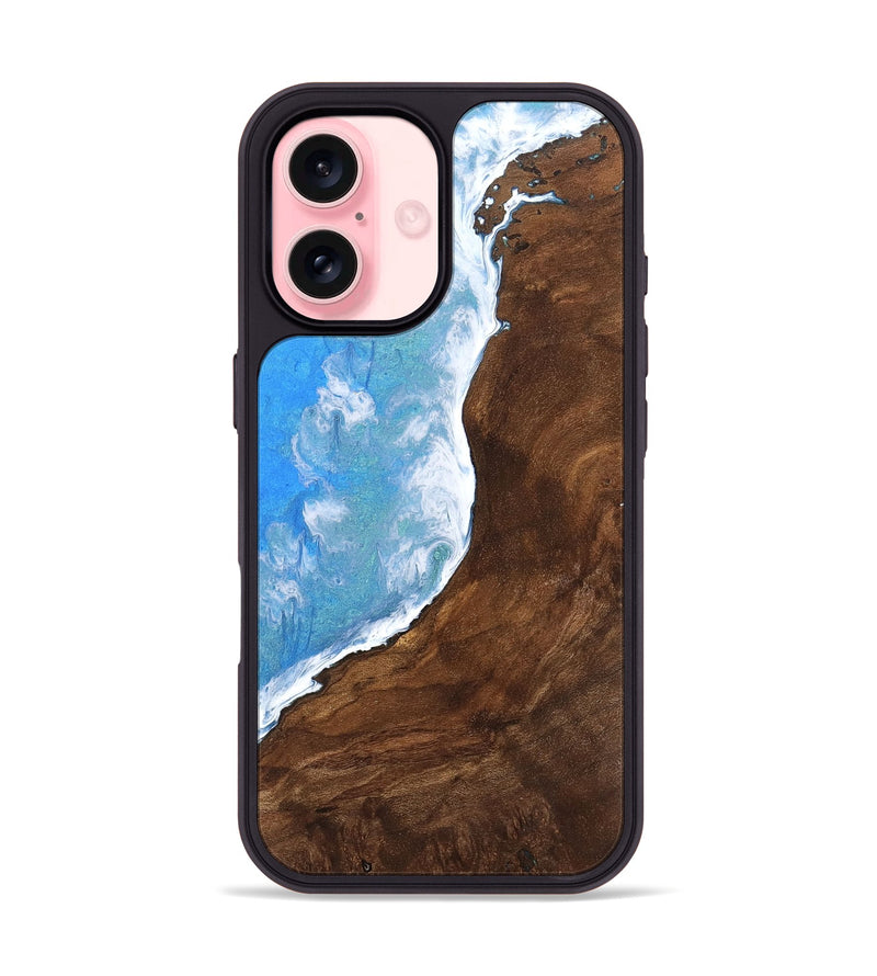 iPhone 16 Wood Phone Case - Almon (Coastal, 750965)