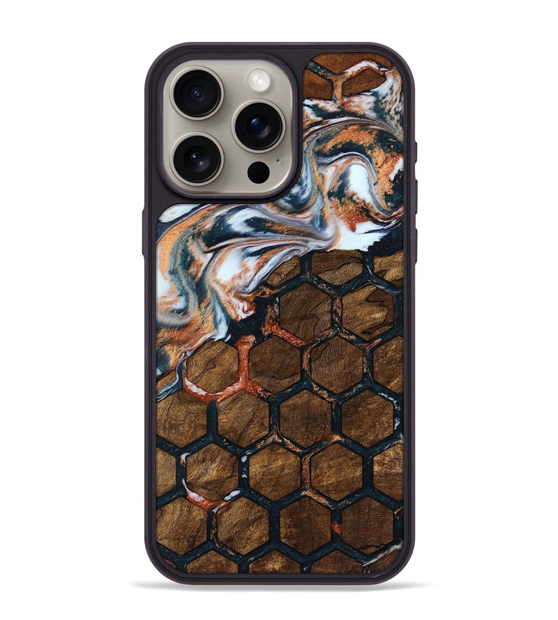iPhone 15 Pro Max Wood Phone Case - Moriah (Pattern, 751137)