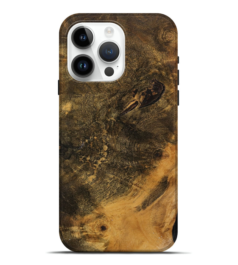 iPhone 15 Pro Max Wood Live Edge Phone Case - Adler (Wood Burl, 751306)