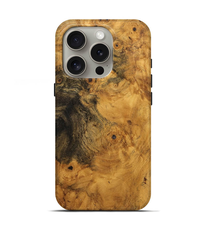 iPhone 16 Pro Wood Live Edge Phone Case - Helena (Wood Burl, 751307)