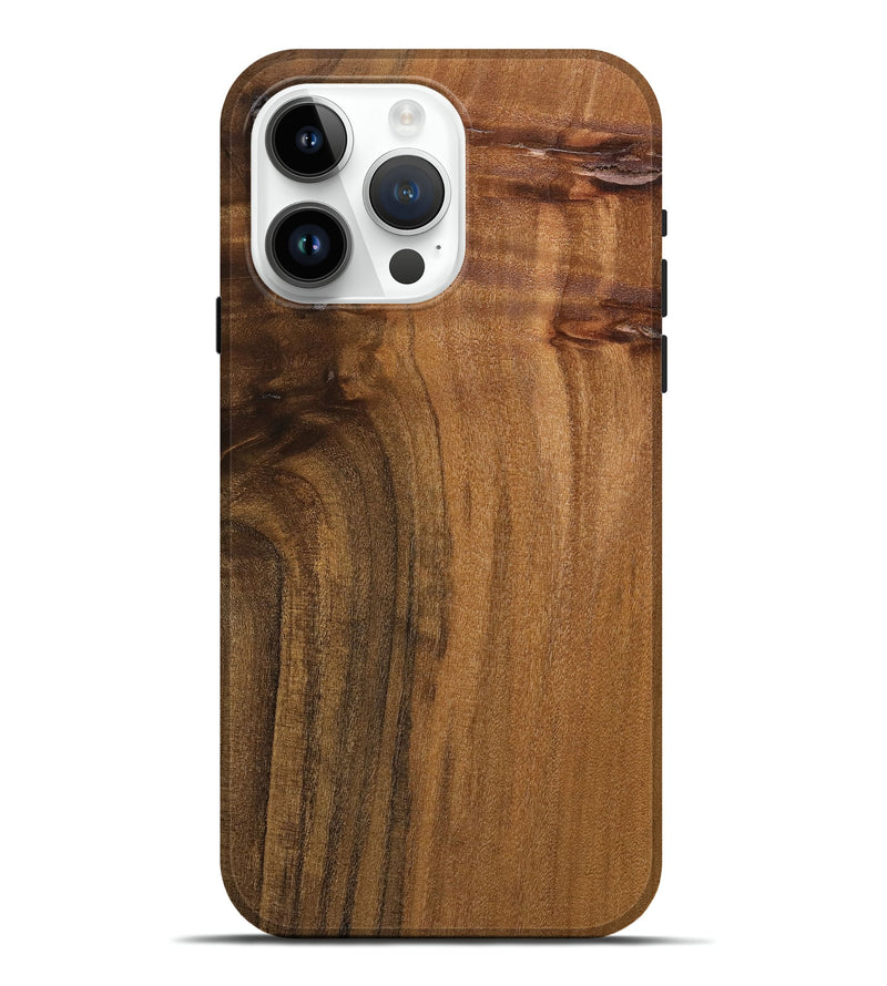 iPhone 15 Pro Max Wood Live Edge Phone Case - Jannie (Wood Burl, 751311)