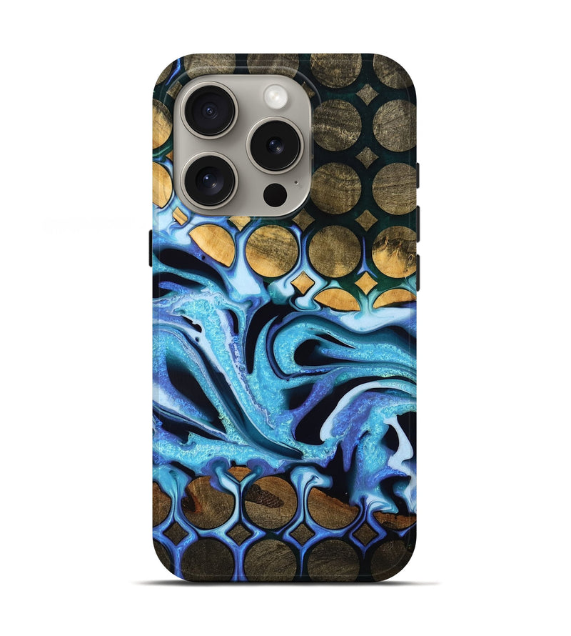 iPhone 16 Pro Wood Live Edge Phone Case - Katy (Pattern, 751327)